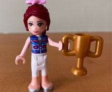 Lego Friend,  Mia The Gymnast and Trophy