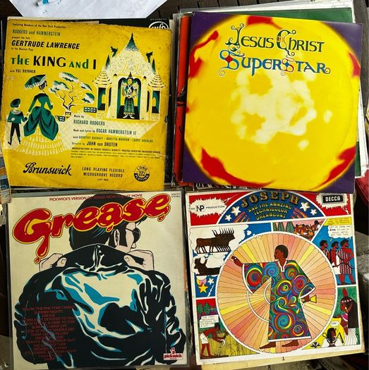 Large collection of original musicals for sale. Single 3 euros doubles 5 euros triple 7 euros all in good condition