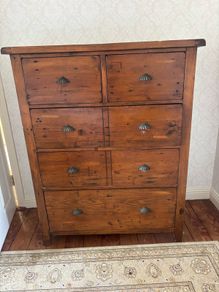 Mixture of bedroom and living room furniture