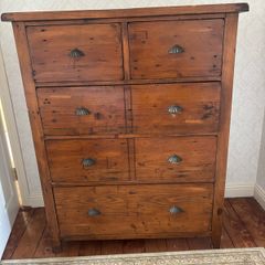 Mixture of bedroom and living room furniture