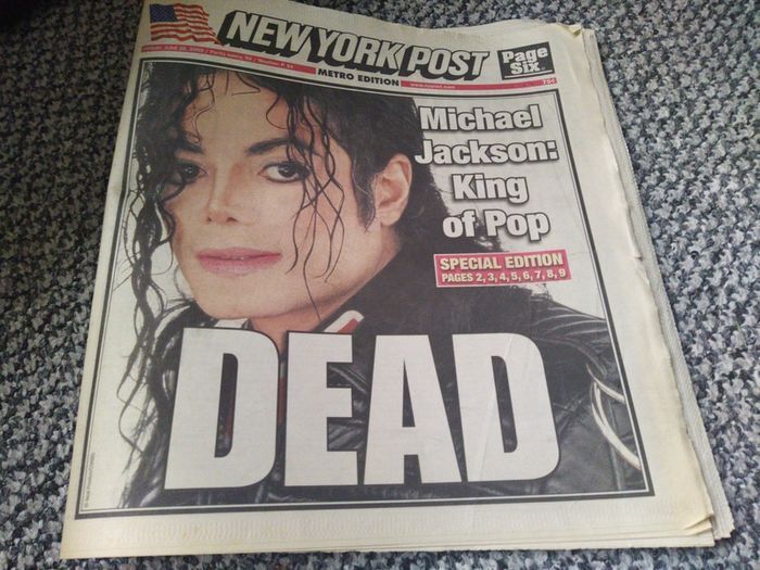 Michael Jackson memorabilia swap