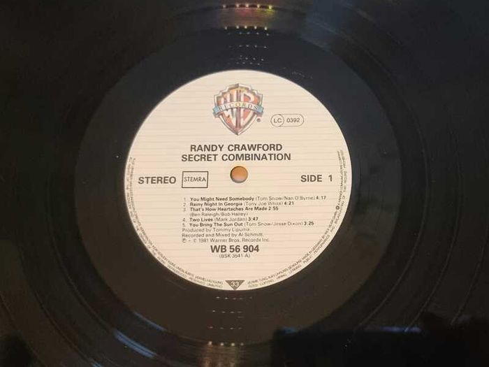 3 LP  Randy Crawford, in good condition.