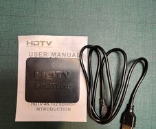 HDTV Splitter 1 in 2 out