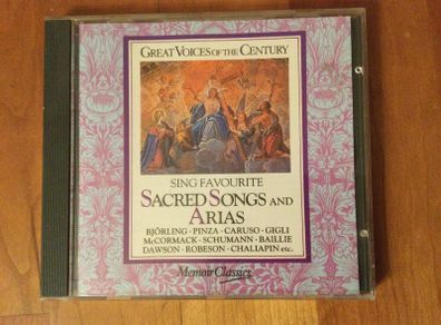 Cd Sacred songs and Arias