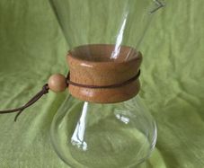 Woodneck Glass Coffee Brewer