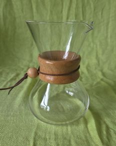 Woodneck Glass Coffee Brewer