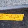 Pajero insert and chrome bar Image 2