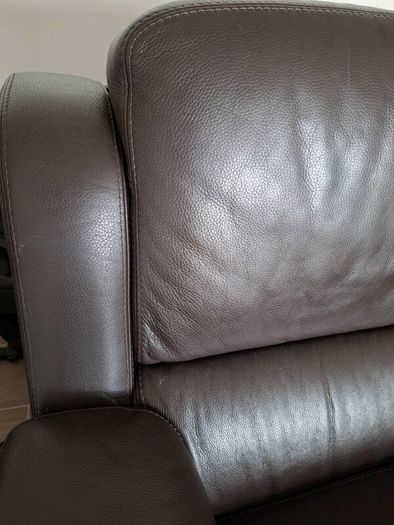 Leather suite 3 + 2 + 1