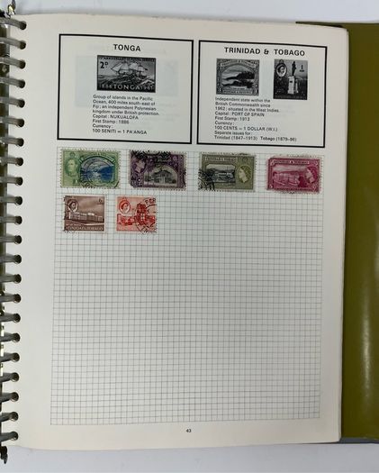 Collection: Used world collection In New World Stamp Album