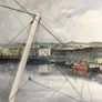 Louis O Connell Painting of Howth Harbour Image 5