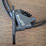 shimano tiagra front hydraulic disc brake calliper with 1m hydraulic hose Image 2