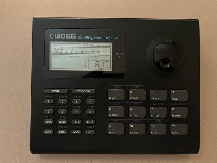 boss drum machine dr-550