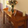 Solid Pine Console Table / Hallway Table with Drawer Image 3