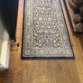 Hall runner navy vintage floral Image 4