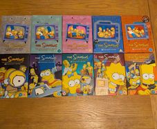 The Simpsons Complete Seasons 1-10 DVD Box Sets
