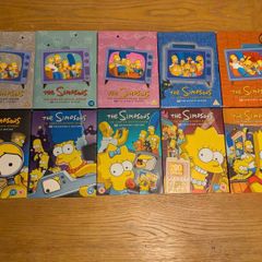 The Simpsons Complete Seasons 1-10 DVD Box Sets