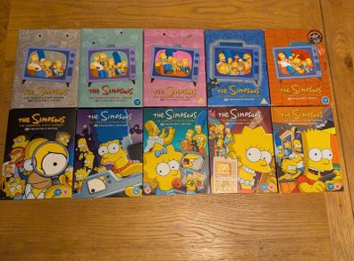 The Simpsons Complete Seasons 1-10 DVD Box Sets