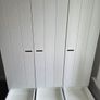 Connect Basic 3 Door 3 Drawer Wardrobe in excellent condition Image 3