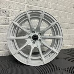17 18" Inch Strom DSF55 Wheels 5x114.3 Nissan Silvia Skyline S14 S15 RX7 R32 R33 Lexus IS200