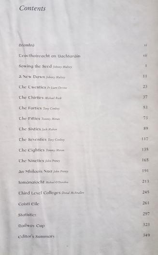 History of Connaught GAA Book