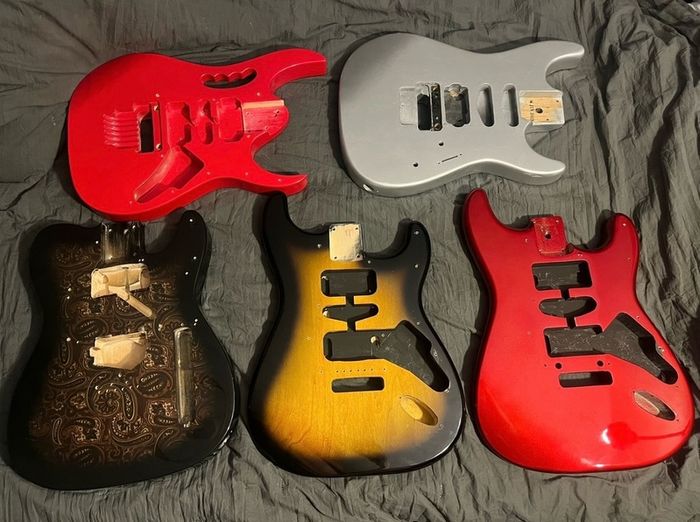 Fender Stratocaster telecaster mustang squier Ibanez electric guitar body Electric guitar parts accessories