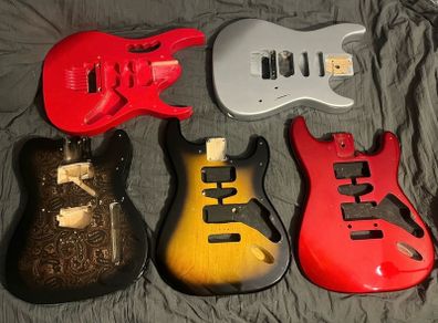 Fender Stratocaster telecaster mustang squier Ibanez electric guitar body Electric guitar parts accessories
