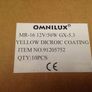 10 x Yellow Omnilux MR16 12v 50w Light bulbs Image 3
