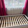 Single bed barely used with mattress Image 2