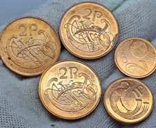 Ireland Uncirculated 1p & 2p Coin  Lot