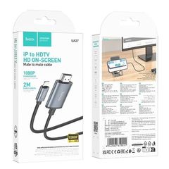 Hoco UA27 HD On-Screen iP to HDMI Cable Gray