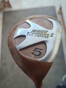 Heater II 5 wood driver golf club T i f fortified graphite shaft regular flex