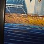 Oil on Canvas by Vinno Mediterranean Scene - Framed Image 5