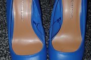 Penneys Blue Court Shoes (Size:4)