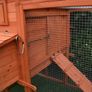 Large Chicken Coop 6-9 Birds Natural Wood Image 8
