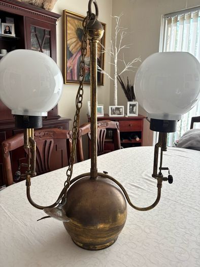 Antique Brass chandeliers