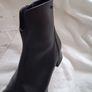 Donna Serena Leather Ankle Boot - Black - UK6 EU39 - BNWT RRP 125 Image 9