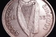 #861 - Ireland - 1935 - Shilling - Silver - KM.6