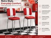 Set of 2 Retro American Diner Bar Stools