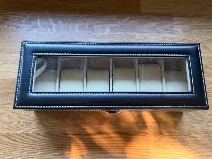 6 slot watch box