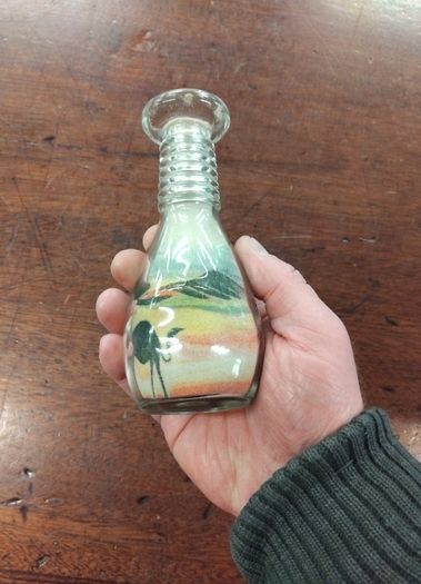 Sand in Bottle Ornament