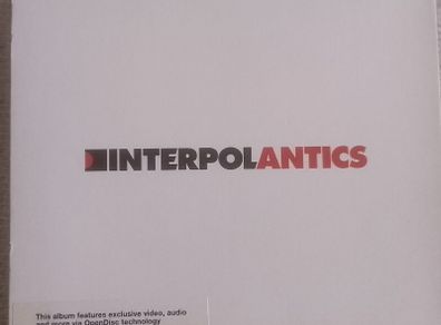 Interpol - Antics CD (2004) w/Slipcase UK Enhanced Version Indie Rock EX+