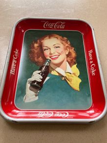 Coca Cola Metal Tray