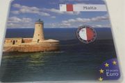 Malta 2009 2 Euro colourised coin in sealed holder