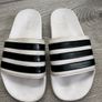 Adidas Adilette Aqua Sliders in White - Size UK 5 Image 4