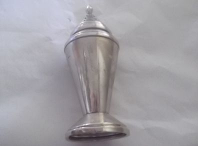 a  antique solid  silver suger caster birmingham hall marks