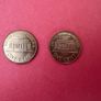 America ( Usa ) Lincoln 1961 Scarce   1 Cent 2 Coins  Scarce In Unc Image 2