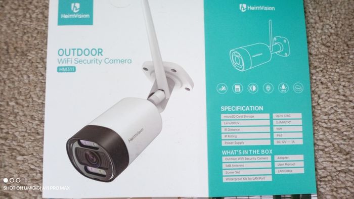 Outdoor or Indoor  Wifi Security Camera