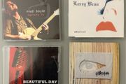 Four rare  promo indie CD singles by Irish bands. Niall Boyle, Larry Beau, Playtoh and Nigel Mooney. Priced at five euro each.