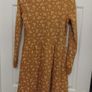 Yellow floral Dress size 11-12 Image 4