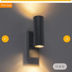 Outdoor wall light